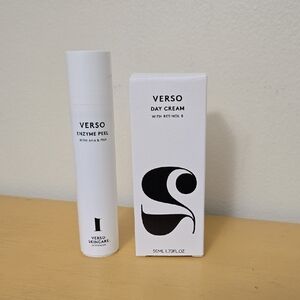 Enzyme Peel and Day Cream Set - White